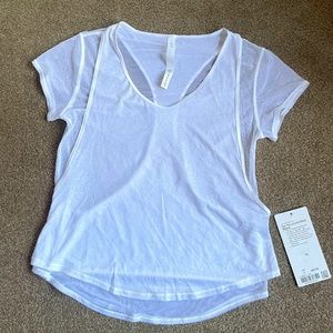 Lululemon Set The Course Short Sleeve